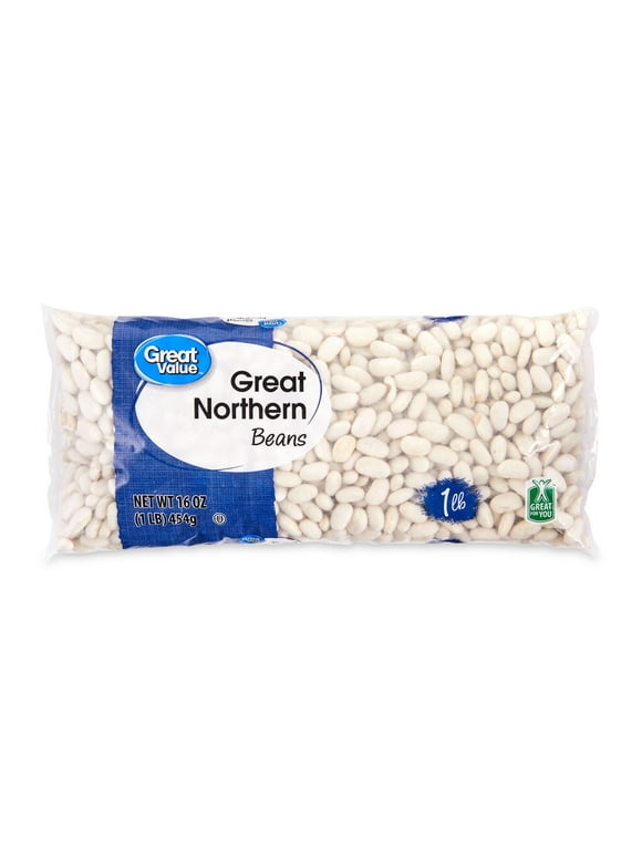 Great Value Great Northern Beans, 1 lb