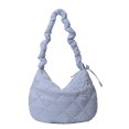 thumbnail image 1 of Bolso de mano plisado con diseño de nubes para mujer, novedad de 2025, informal, ligero, sencillo, de alta gama, con textura, para ir al trabajo o al trabajo., 1 of 5