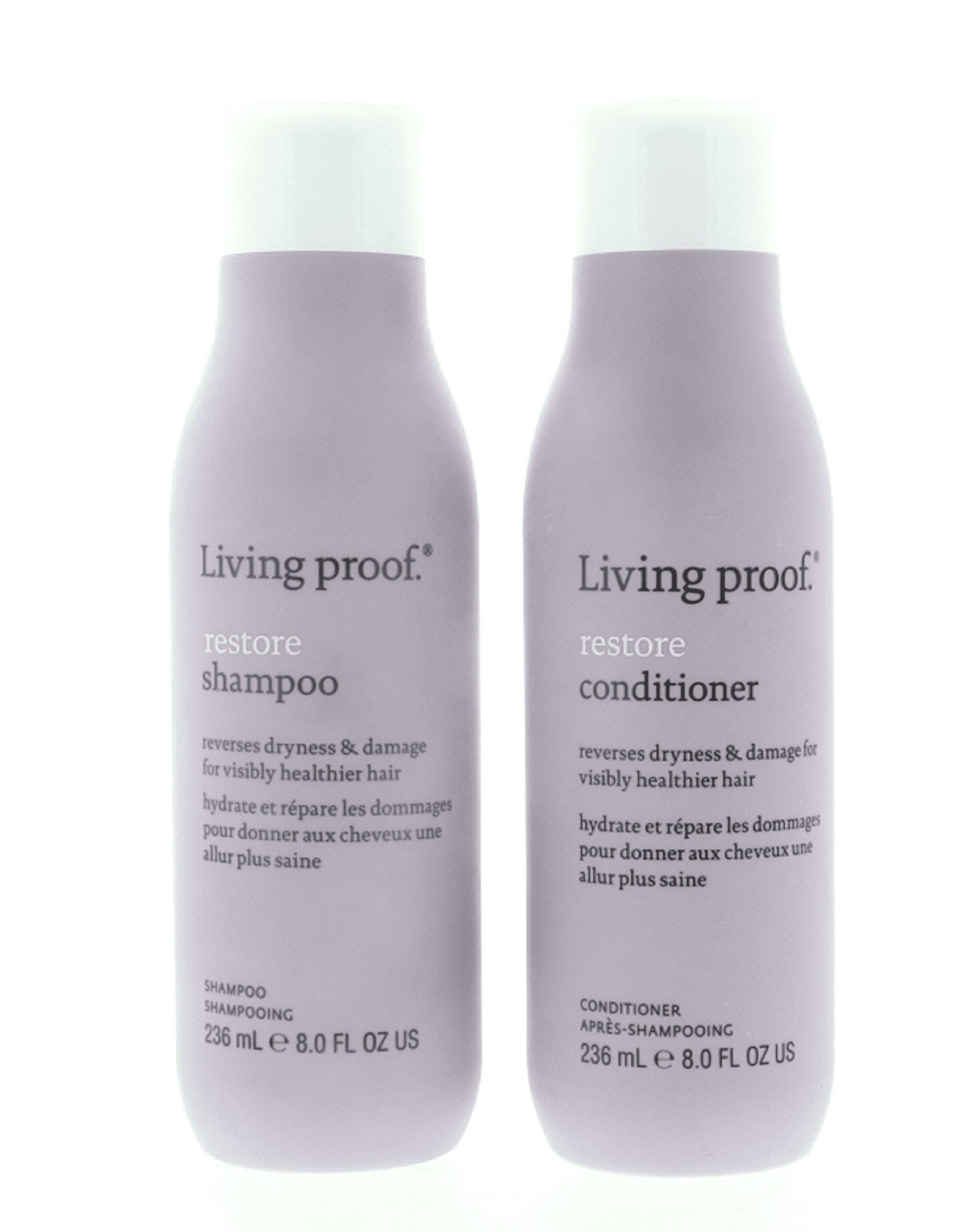 Living Proof Restore Conditioner, 8 oz 1 Pc, Living Proof Restore Shampoo, 8 oz 1 Pc