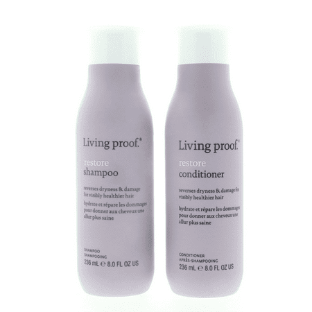 Living Proof Restore Conditioner, 8 oz 1 Pc, Living Proof Restore Shampoo, 8 oz 1 Pc
