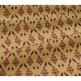 thumbnail image 5 of oneOone Viscose Jersey Fabric Argyle Style Ikat Decor Fabric Printed BTY 60 Inch Wide, 5 of 5