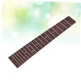 thumbnail image 3 of OULII 1Set Rectangular Fretboard for Ukulele in Coffee Color for Music Practice and Performance, 3 of 7