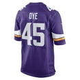 thumbnail image 3 of Men's Nike Troy Dye Purple Minnesota Vikings Game Jersey, 3 of 4
