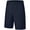 Navyblue, variant on Weilanxin Men's Shorts Golf 9" Casual Elastic Waist Quick Dry Flat Front Travel Hiking Cargo Shorts