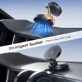 thumbnail image 5 of Magnetic Car Phone Holder, 360° Adjustable Dashboard & Windshield Mount, Strong Suction Cell Phone Car Mount Compatible with iPhone 17 - 12 Series, Black, 5 of 9