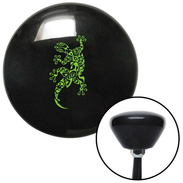Vert Abstrait Gecko Noir Bouton de Changement de Vitesse Rétro avec M16 x 1,5 Insert Levier de Vitesses Auto Brody