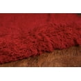 thumbnail image 4 of Linon Home Decor New Flokati Area Rug Collection, Red, 2.33 x 4.67, 4 of 7