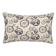thumbnail image 1 of Easygdp Compass And Mountains In Bicycle Wheels for Soft Pillow Case Pillow Protectors,Perfect for Sleeping (Pillow Core Not Included)-16"x24", 1 of 6