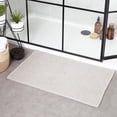 thumbnail image 2 of The Linen Yard - Alfombrilla de Baño Loft Diseño Rectangular (Gris Paloma), 2 of 2