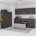 thumbnail image 3 of Universal Closet Organizer with Doors in Storm Gray - Engineered Wood, 3 of 11