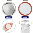 thumbnail image 2 of KISPATTI Wide Mouth Mason Jar Lids (24-Count), 2 of 7