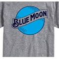 thumbnail image 3 of Blue Moon - Round Logo - Men's Short Sleeve T-Shirt, 3 of 5