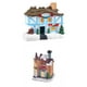 thumbnail image 1 of 2 mini estatuas de casa iluminadas, adornos para decoración navideña de escritorio. EstiloI, 1 of 9