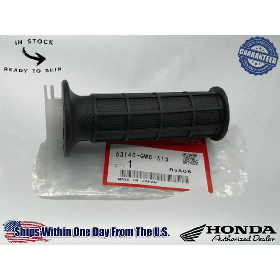 Honda Genuine OEM 1994-99 Z50R Z 50 R Throttle Tube & Grip 53140-GW8-315