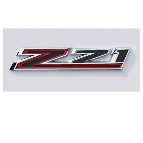 Chevy Silverado Z71 Fender Emblem Insert Letters 2019-2026 Set of 2 GM Licensed