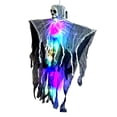 thumbnail image 2 of WHEANG Halloween Hanging Skeleton & Decor Light Up With Glowing For Outdoor Yard Porch Scene Decoration Set, 2 of 5