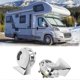 thumbnail image 3 of 2PCS Car Horn 510Hz 115Db Silver Universal for All 12V Trucks RV Motorcycles UTV ATV, 3 of 4