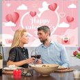 thumbnail image 3 of Happy Valentines Day 71x43 Inch | Valentines Day Backdrop for Valentines Day Decor | Valentines Backdrop for Valentines Banner Decorations, 3 of 5