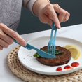 thumbnail image 4 of Hariumiu Colorful Cutlery Set 3pcs/set Japan Style Foldable Cutlery Set Plastic Cutter Fork Spoon Student Dinnerware Set for Home School Camps, 4 of 8