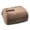 Taupe, variant on Americanflat Throw Blanket - 50x60 Inch Double Sided Luxe Faux Fur - Soft Plush Fleece Bedding - Cozy Warmth For Living Room Couch Or Sofa - White