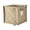 Khaki, variant on WINDLAND Trash Storage Basket with Rope Storage for Outdoor Camping Trash Organizers with Handle Large Capacity Folding Trash Can