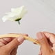 thumbnail image 2 of Tallos de alambre con estampado floral, calibre 22, blanco, 16 cm, para manualidades, 300 unidades, 2 of 7