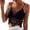 Black, variant on Sngxgn Womens Tank Top V Neck Basic Camisole(Yellow,One Size)