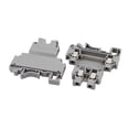 thumbnail image 2 of Unique Bargains 10Pcs UKK5 DIN Rail Mount Double-level Terminal Block 600V 32A 28-10AWG Gray, 2 of 5