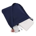 thumbnail image 6 of Muka Canvas Shoulder Bag with Zipper, Royal Blue Hobo Crossbody Handbag Casual Tote, 6 of 6