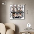 thumbnail image 5 of Fancy Car Storefront Canvas Fashion Illustration by Art Remedy, Silver Frame, 30" x 30", 5 of 7