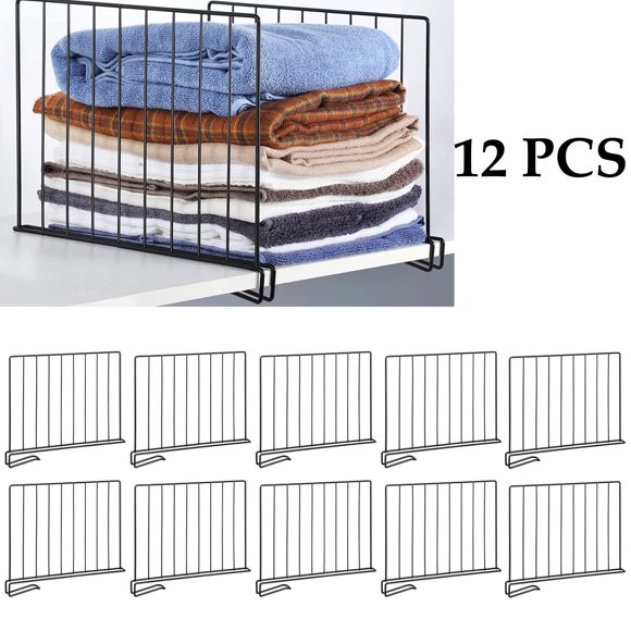 Closet Shelf Dividers For Wire Shelves