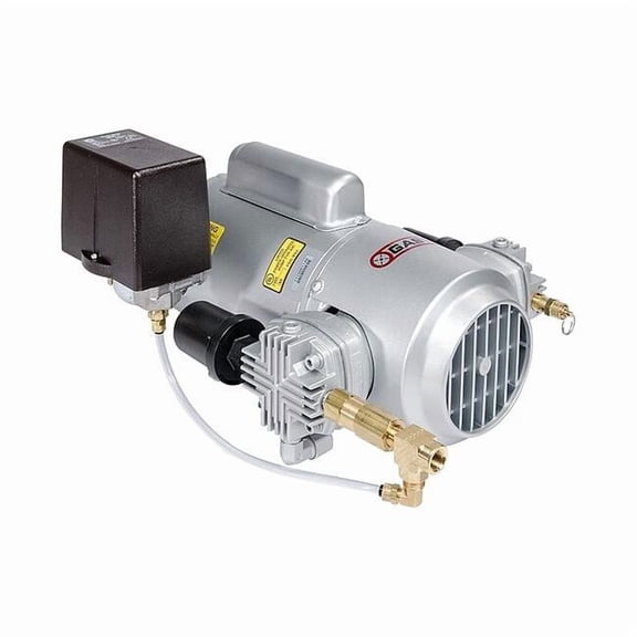 Gast Piston Air Compressor, 1/2HP, 115/230V, 1Ph 4LCB-246S-M450GX