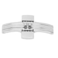 thumbnail image 1 of 2.5‑3mm Watch Clasp Stainless Steel Replacement Snap Bucle Deployment Watchband Clasp 2.5 X 14.5, 1 of 14