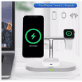 thumbnail image 4 of Estación de Carga Inalámbrica 3 en 1 Magnética Rápida para iPhone Apple Watch y AirPods, 4 of 5