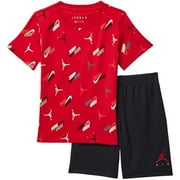 Jordan Boy's Jordan Two-Piece Shorts Set Black Size 5 85B580-023