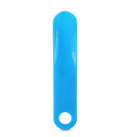 

Professional Shoe Horn Plastic Short Portable Shoe Spooner Durable Slip Shoe Helpers for Home Shoes Store Vertical Green