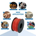 thumbnail image 5 of Uxcell 26 Gauge Silicone Wire 26AWG Electrical Wire Stranded Tinned Copper High Temp Hookup Spool 98.4ft Red, 5 of 7