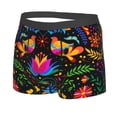 thumbnail image 2 of Kll Mexican Flower Traditional1 Men'S Cotton Boxer Briefs Underwear-Large, 2 of 9