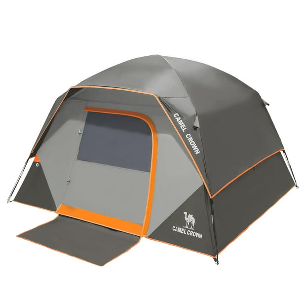 Carpa CAMEL CROWN impermeable para 6 personas para camping y senderismo