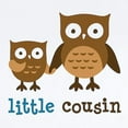 thumbnail image 2 of CafePress - Little Cousin Mod Owl Infant Bodysuit - Baby Light Bodysuit, Size Newborn - 24 Months, 2 of 4