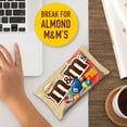 thumbnail image 5 of M&M's Almond Milk Chocolate Candy, Sharing Size - 2.83 oz Bag, 5 of 11