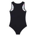 thumbnail image 4 of inlzdz Kids Girls Gymnastics Leotards Sleeveless Training Bodysuit Print Ballerina Ballet Dance Colorful 14, 4 of 6