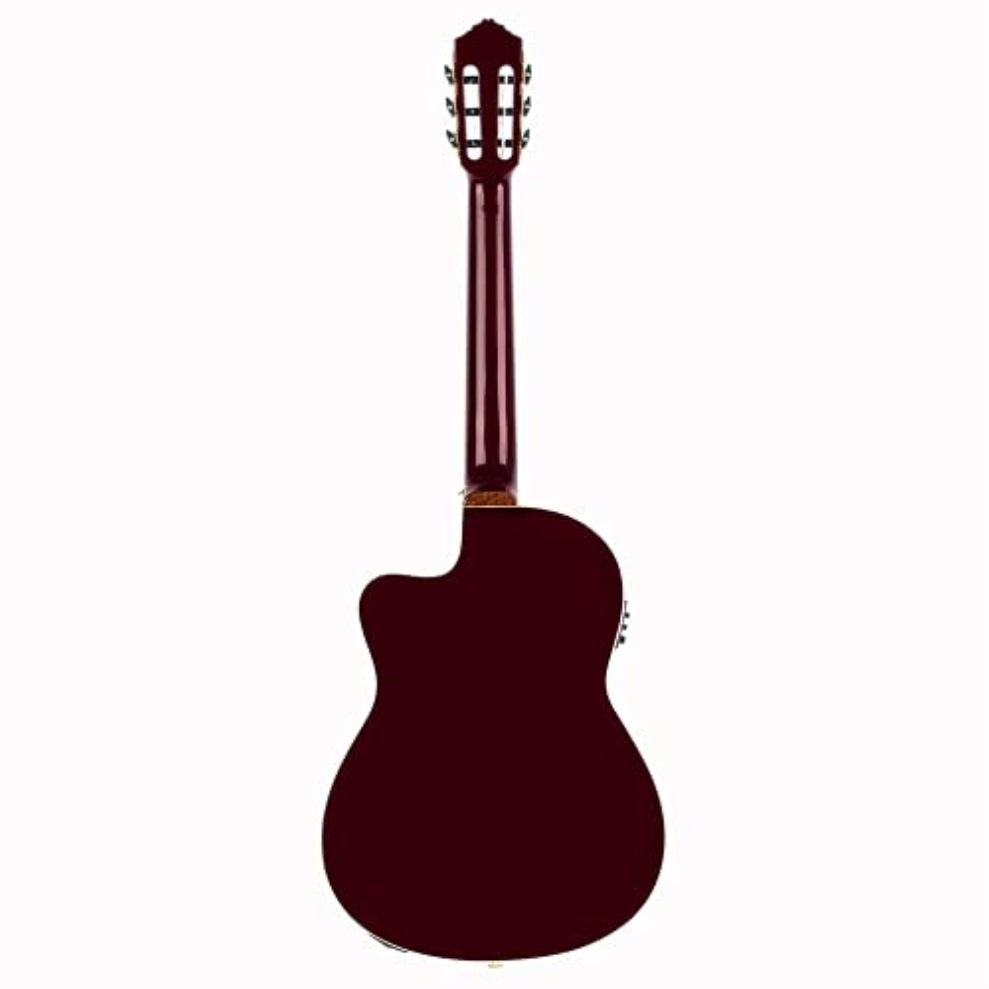 Performer Series Solid Top Thinline Crossover Acoustic-Electric Nylon Classical Guitar with Bag