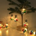 thumbnail image 4 of Luxcidy Christmas Ball Light, Decorative Christmas Lights, Colorful Mini Globe String Lights for Indoor Outdoor Party Wedding Christmas Tree Garden, 4 of 5