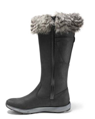 eddie bauer lodge fur boot