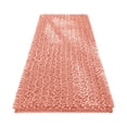 thumbnail image 2 of 24x17 Inch Chenille Bathroom Rug Extra Soft Thick Long Pile Absorbent Non Slip Machine Washable and Dryable for Bathroom(Pink), 2 of 6
