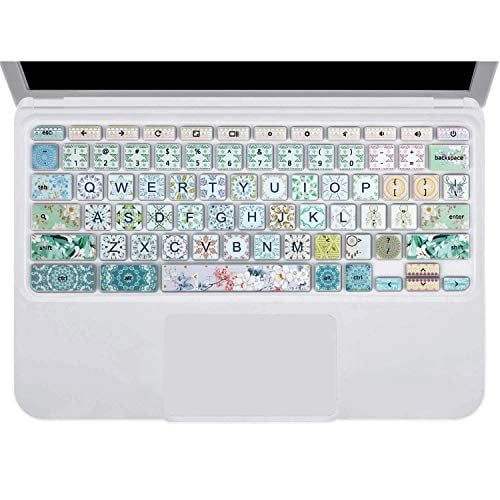 Keyboard Cover Compatible with Lenovo Chromebook C330 11.6 Gradual Blue Flex 11 Chromebook/Chromebook N20 N21 N22 N23 100e 300e 500e 11.6 /Chromebook N42 N42-20 14 inch Chromebook 