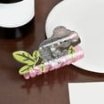 thumbnail image 3 of Novelty Cow Animal Clip Acrylic Clip for Women Funny Hair Clip Fashion Styling Accessory for Unique Hair Decoration, 3 of 3