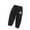 Black, variant on Toddler Boy Girls Cute Print Sweatpants Active Jogger Pants Casual Pull-On Pants Sweat Pants for Little Boy Girls 3-9 Years