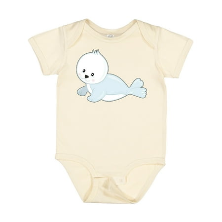 

Inktastic Baby Seal Gift Baby Boy or Baby Girl Bodysuit